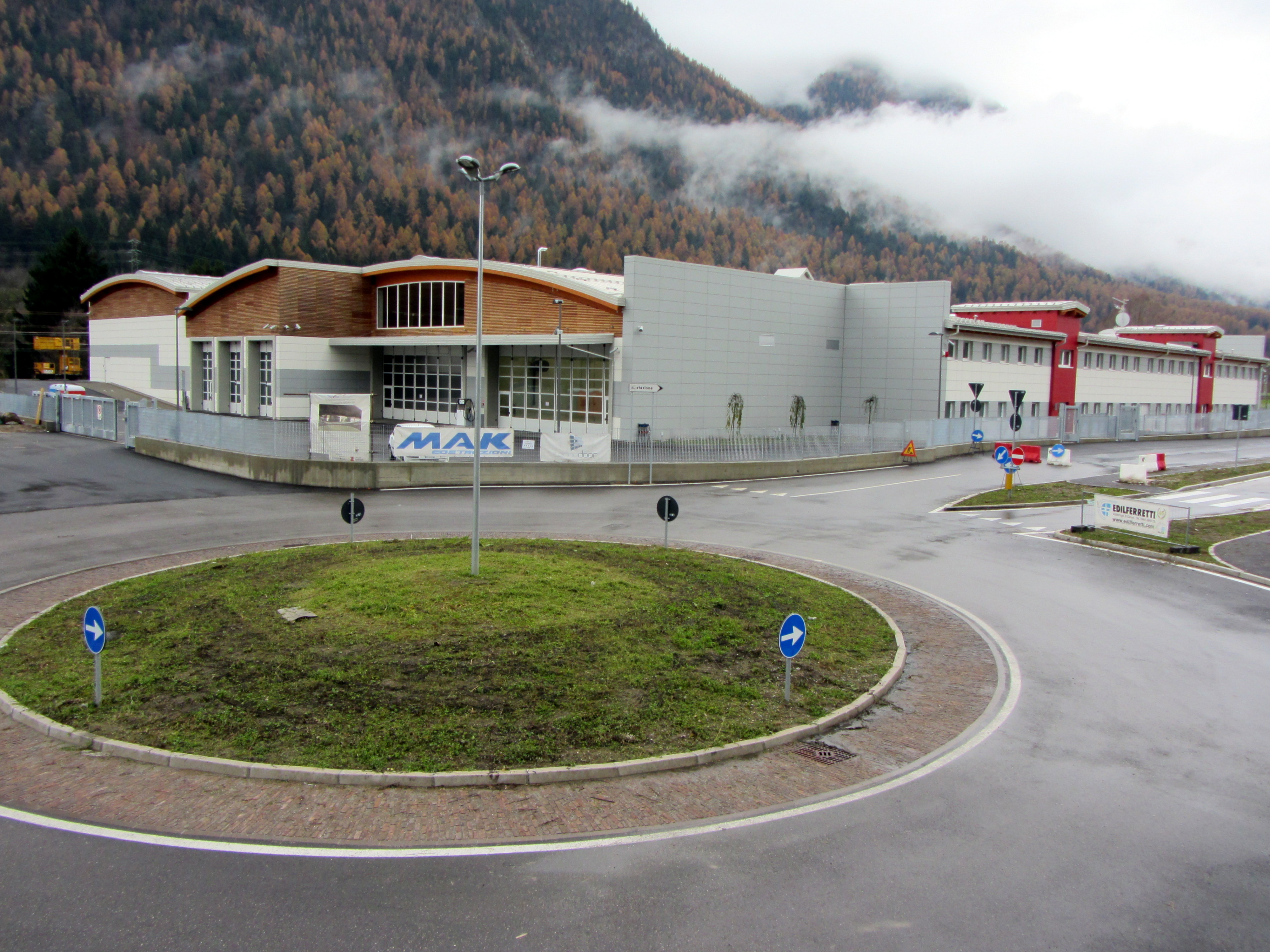 Entrata della rimessa